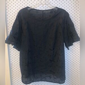 💙DARK BLUE COLORED PLUS SIZE 0X TOP💙💙